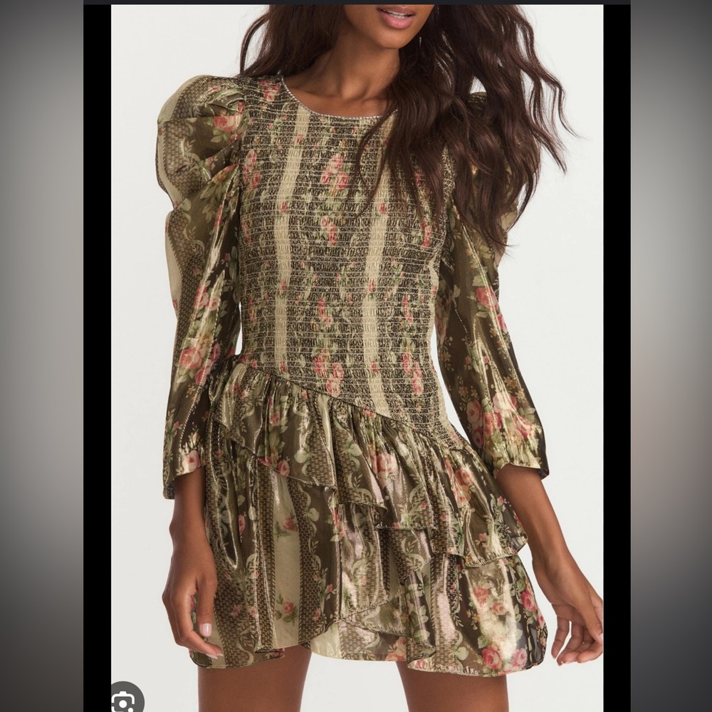 Greenwich Mini Dress, Midnight Ruby